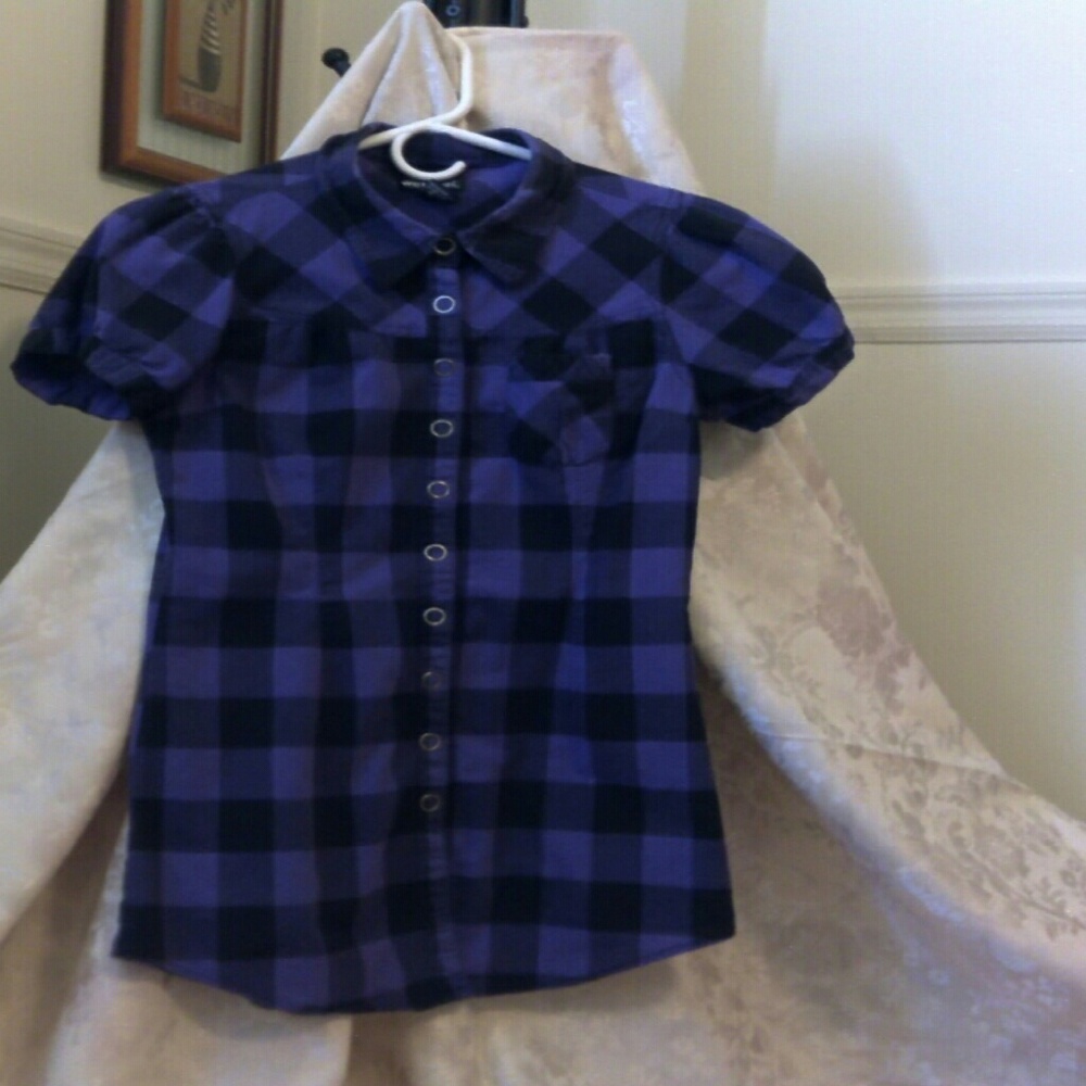 Wet Seal:  Cute plaid shirt